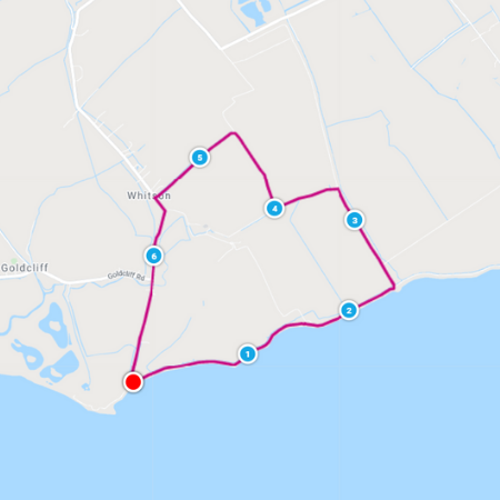 Heart running route - Newport